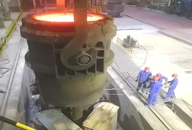 VOD furnace for special steel VOD furnace for special steel